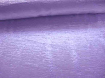 Partijstof  Stretch satijn  Zilver met klein kreukje. Polyester/lycra e.d. 1,45 mtr. breed