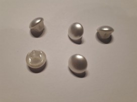 Exclusieve parelknoop  Plat  10 mm  745Br