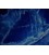 Organza stof kobalt