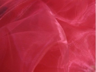 Organza stof fuchsia