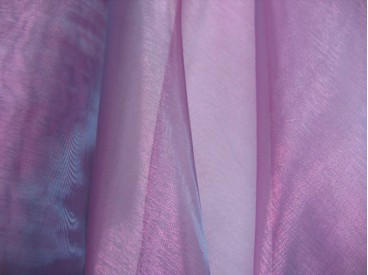 Organza stof oudroze