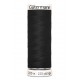 Gutermann garen 000 zwart 200 meter  100% polyester