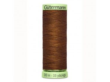 Wat dikker siersteekgaren van Gutermann  Bruin  650  30 mtr