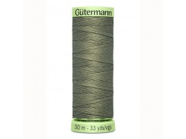 Wat dikker siersteekgaren van Gutermann  Legergroen  824  30  mtr