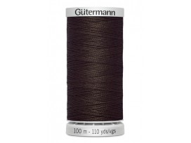 Supersterk garen van Gutermann  Donkerbruin 696  100 mtr