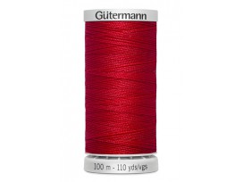 Supersterk garen van Gutermann.  Helderrood  156  100 mtr