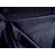 Diep donkerblauwe stretch satijn. Ook heel geschikt om als voering te gebruiken. 96%pl./3%sp.  1.40 mtr. br.  100gr./m2 