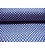 Quiltkatoen Blauw/wit ruitje 1004q