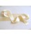 Satijnlint Creme per rol van 25 mtr 25 mm breed