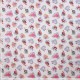 Disney prinsessenstof. Een leuke print van de beroemde Disney prinsessen.  100% Gekaard poplin katoen (100% American Carded Cott