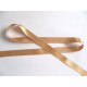 Goudkleurig satijnlint per rol van 25 meter. De prijs is per rol.  15 mm breed  100 % polyester