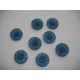 Rubber knoop Bizzkids blauw 12mm