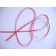 Satijnlint per rol van 50mtr.  Helderrood 3 mm