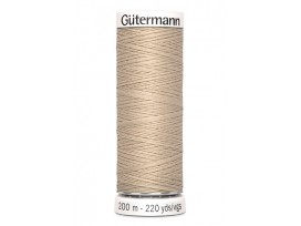 Gutermann garen 200mtr  Kleurnummer 198  Lichtzand
