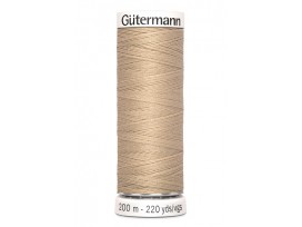 Gutermann garen beige 200mtr  Kleur 186