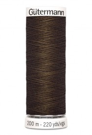 Gutermann garen 200 meter  Middenbruin  Kleurnummer 816
