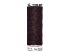 Gutermann garen 200 meter  Donker rood-bruin  Kleurnummer 023