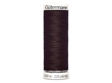 Gutermann garen 200 meter  Donker rood-bruin  Kleurnummer 023