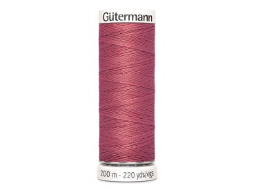 Gutermann garen 200 meter  Donker oudroze  Kleurnummer 081