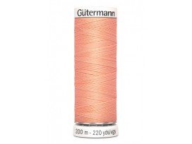 Gutermann garen zalm 200 mtr.  Kleurnummer 586