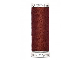 Gutermann garen 200 meter  Bruin/rood  Kleurnummer 227