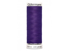 Gutermann garen donkerpaars 200 mtr.  Kleurnummer 373