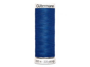 Gutermann garen Donker kobalt  200 mtr.  Kleurnummer 312