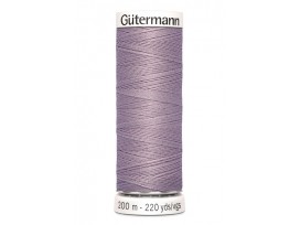 Gutermann garen lila-grijs 200 mtr.  Kleurnummer 125