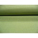 Boerenbont ruit 3x3mm. Limegroen 8107