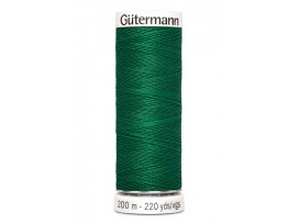Gutermann garen groen 200 mtr.  Kleurnummer 402