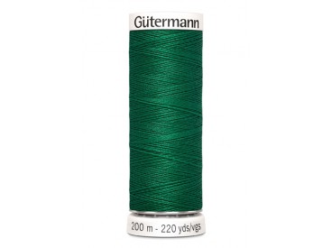 Gutermann garen groen 200 mtr.  Kleurnummer 402