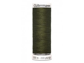 Gutermann garen 200 mtr. donker legergroen  Kleurnummer 399
