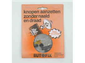 Butofix knopen zwart