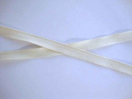 Wit keperband 10 mm breed.  De prijs is per meter, en "1" staat voor 1 meter.