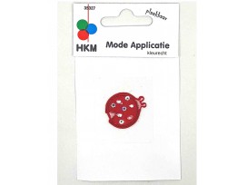 Applicatie Lieveheersbeestje met glitters