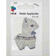 Applicatie dieren  Alpaca Lichtgrijs