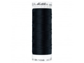 Seraflex elastisch garen  Zwart Kleurnummer 4000 Black