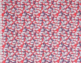 Disney stof Mickey Mouse Rood gekleurd