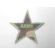 Leger applicatie Ster met army groen  leger11