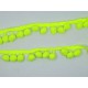 Pompom sierband Oekotex  Neon Geel
