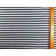 Boordstof  Katoen  Streepjes  Zwart/wit