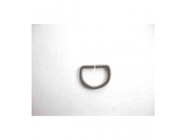 D-Ring Grijs 22x18 mm