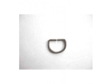 D-Ring Grijs 22x18 mm