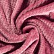Waffle fleece  Oudroze  100% Polyester 1.50 mtr. br. 280 gram p/m2