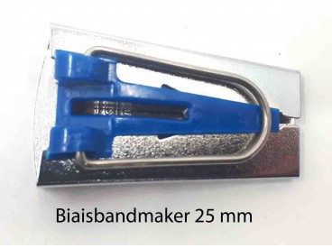 Biaisband maker blauw 25mm