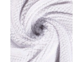 Honeycomb Fleece Wit