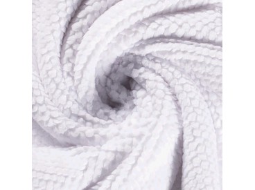 Honeycomb Fleece Wit