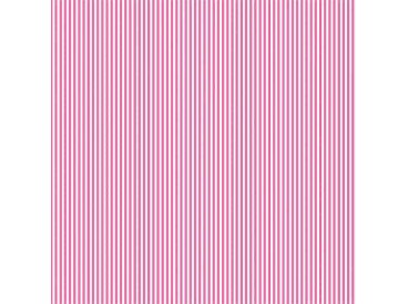 Een oudroze/offwhite lengtestreep. De streep is 2 mm. breed. 100% Katoen 1.45 mtr. br. 110 gram p/m2