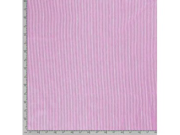 Een oudroze/offwhite lengtestreep. De streep is 2 mm. breed. 100% Katoen 1.45 mtr. br. 110 gram p/m2