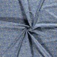 Dapper katoen Garden Party  Jeansblauw met libelles 15536-007